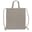 Bolsa de cordón algodón reciclado 38x42cm - Light Gray