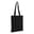 Torba na ramię płótno bawełniane OEKO-TEX® 280g/m² 32x13x40cm - czarny