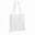 Recycled cotton bag with gusset 140g/m² 38x10x42cm - White