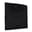Schoudertas OEKO-TEX® gekleurd kort 140g/m² 38x42 cm - Zwart