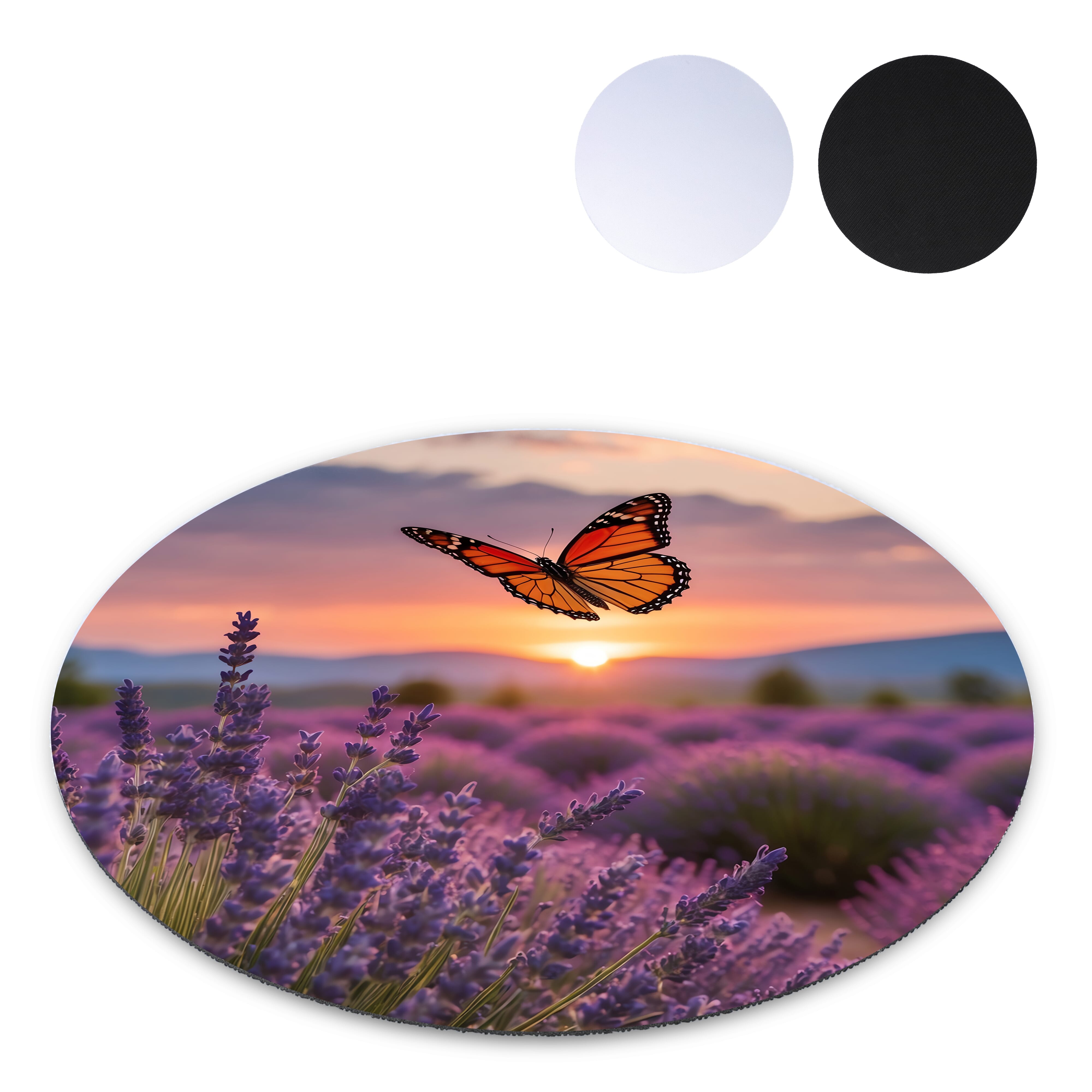 Tapis de souris rond à sublimation 20cm