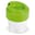 Taza de café HOT-BUT-COOL con tapa 240 ml - Blanco / Verde Claro