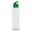 Loop Flasche transparent R-PET 600ml - Transparente Hellgrün
