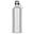 Botella de agua de aluminio con mosquetón 750ml - Plata