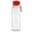 Bouteille en tritan 600ml - Transparent Rouge
