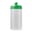 Urheilupullo Biopohjainen 500ml basic - Transparent Green