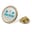 Metall Pin Ø20mm - Gold Satin