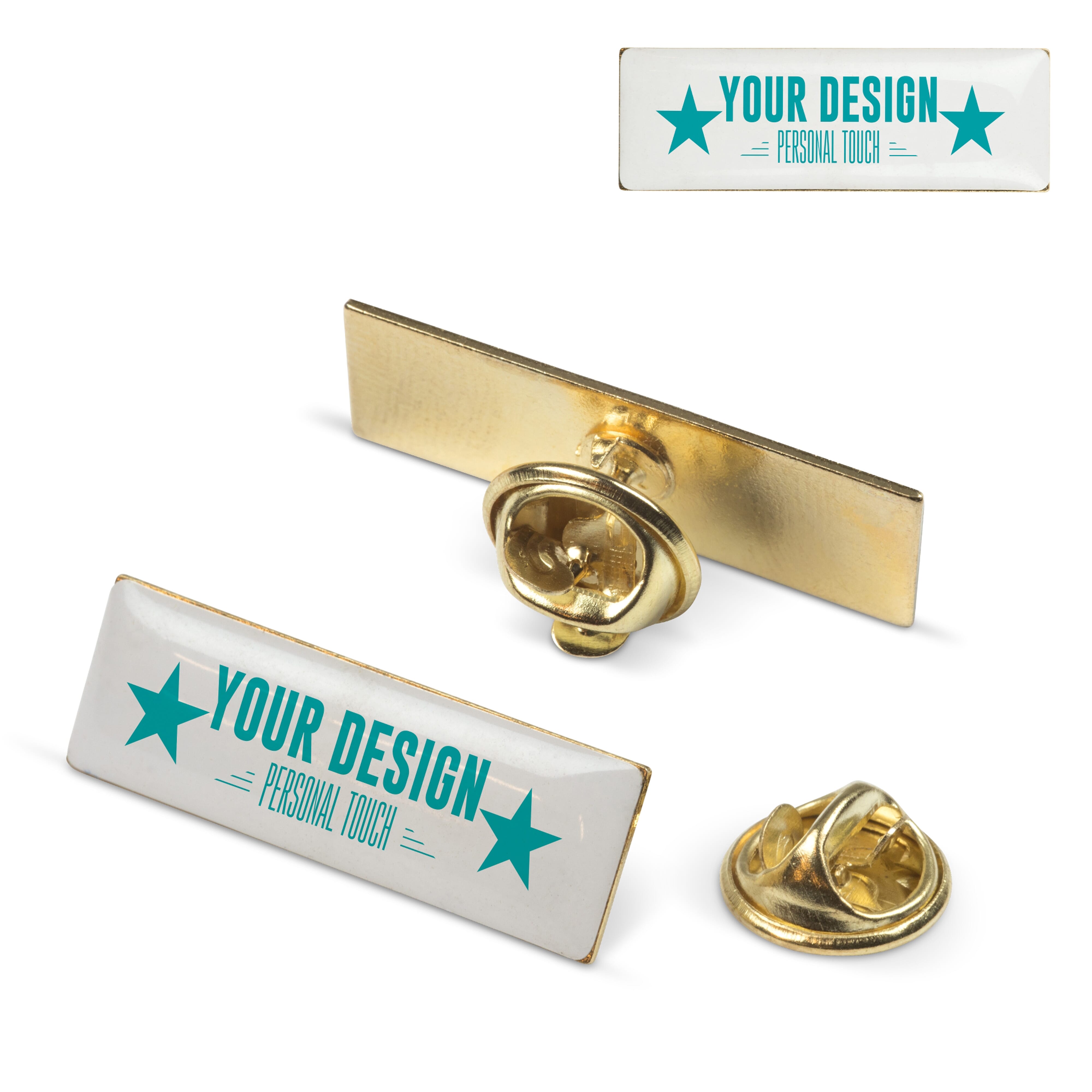 Pins rectangulaire.  30x10mm