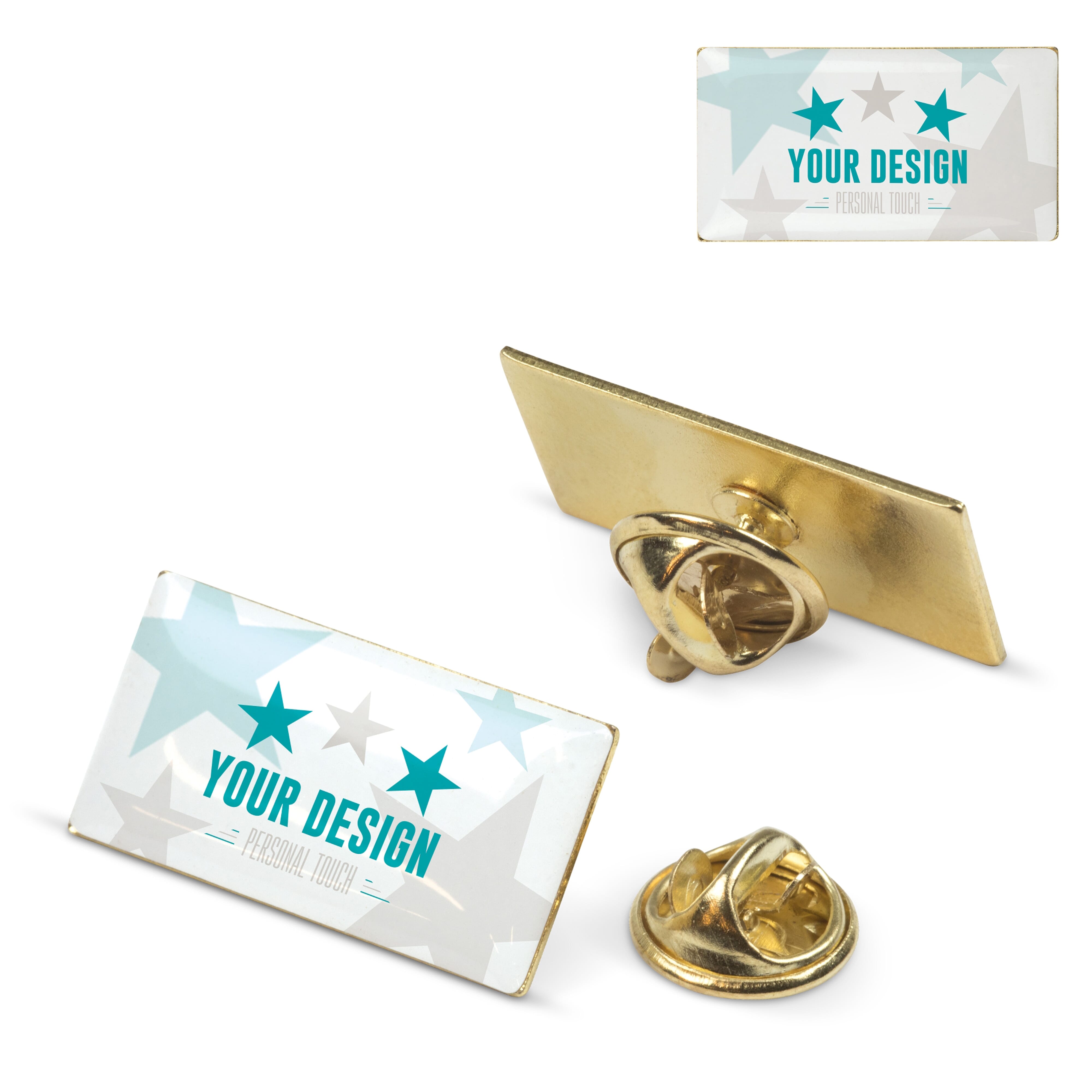 Pins rectangulaire 26x14mm