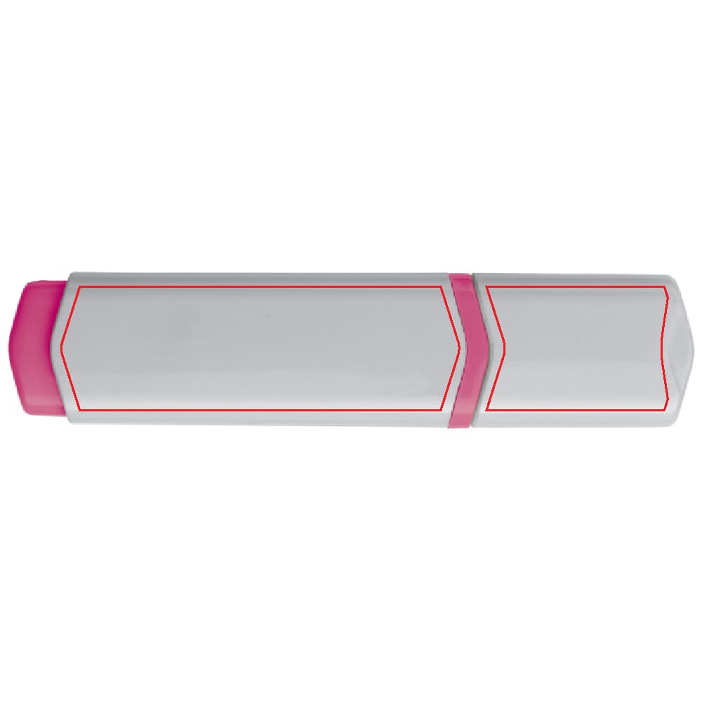 marqueur de texte rose côté 1